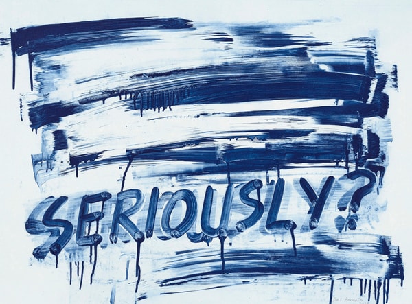Mel Bochner - Seriously, 2023