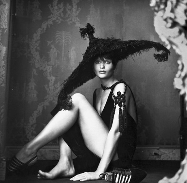 Michel Comte - Angela Basset, Vogue Italia, 1993, Digital c print