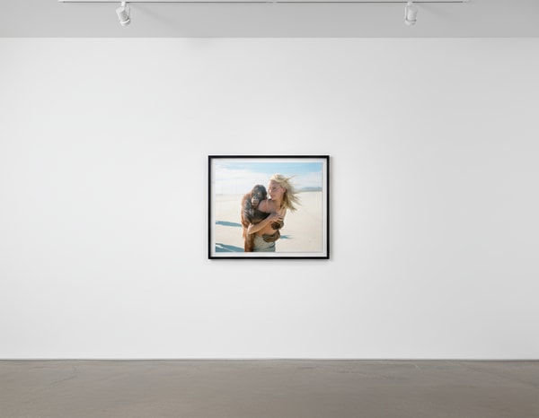 Michel Comte - Beauty and the Beast (Orangutan II), Archival pigment print