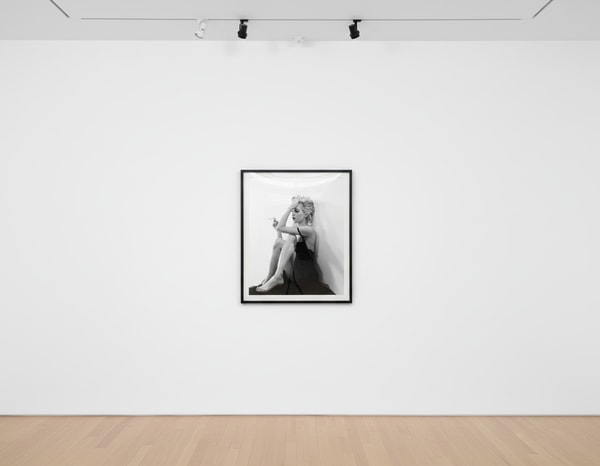 Michel Comte - Brittany Murphy for Vouge, 2001, Oversized chromogenic print