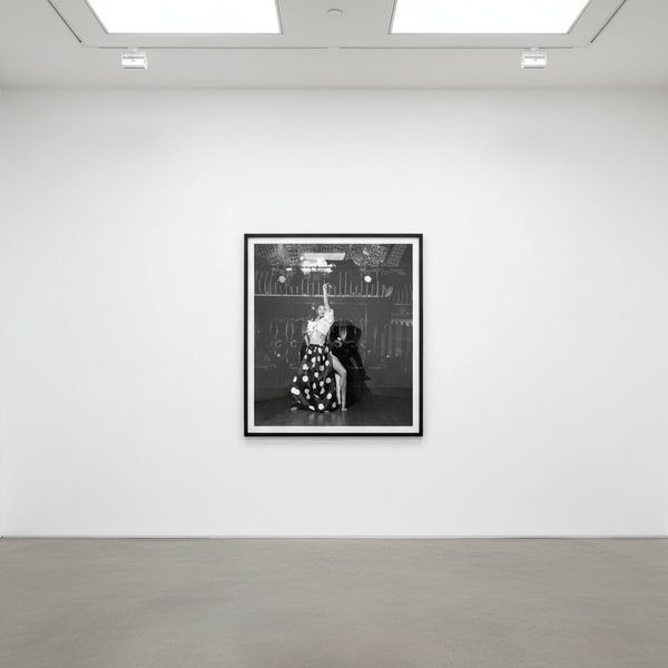 Michel Comte - Helena Christensen Dancer, 1995, Oversized chromogenic print