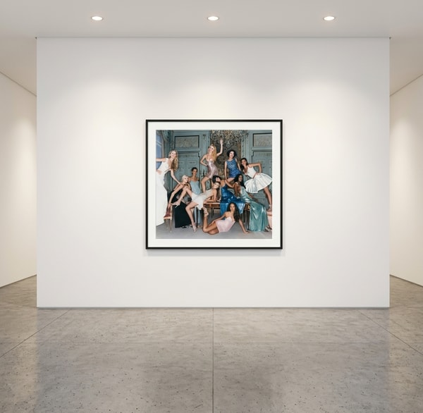 Michel Comte - Supermodels (French Vogue), 1994, Digital c print