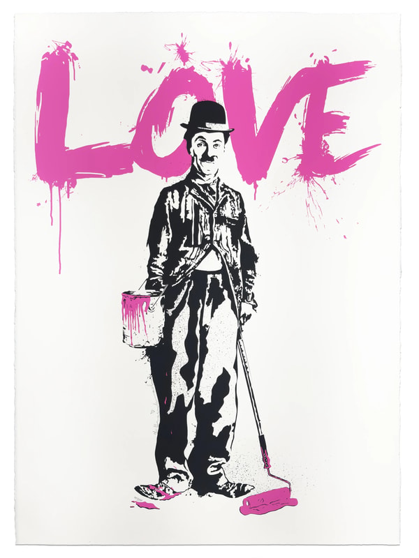 Mr. Brainwash - Chaplin Love, 2010