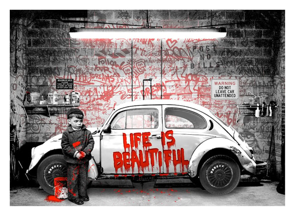 Mr. Brainwash - New Paint Job (Red), 2020
