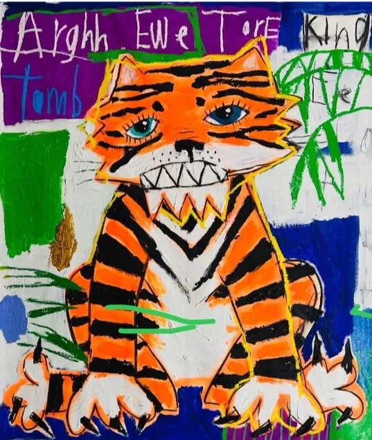 Nathan Paddison - Arghh Ewe Tore Kin tomb Ee, 2023