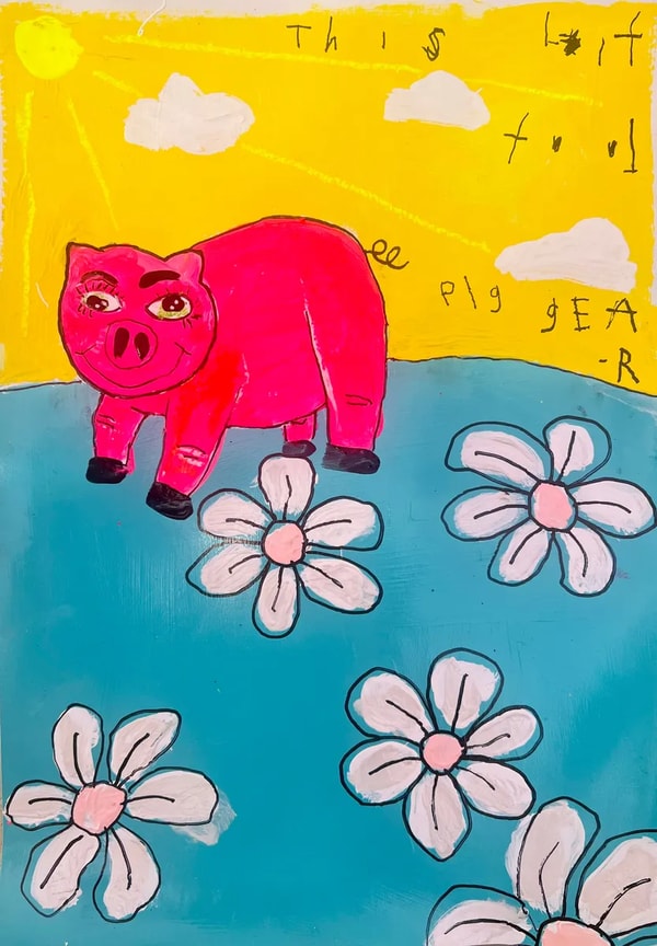 Nathan Paddison - Untitled (Pig), 2024