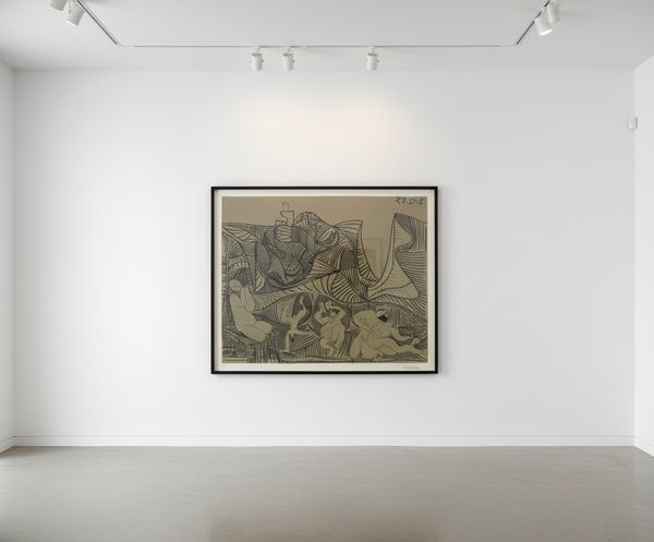 Pablo Picasso - Bacchanale au Hibou (bloch 938), 1959