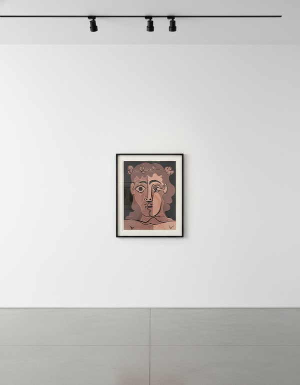 Pablo Picasso - Boy with a Crown of Leaves | Jeune homme couronné de feuillage, 1959