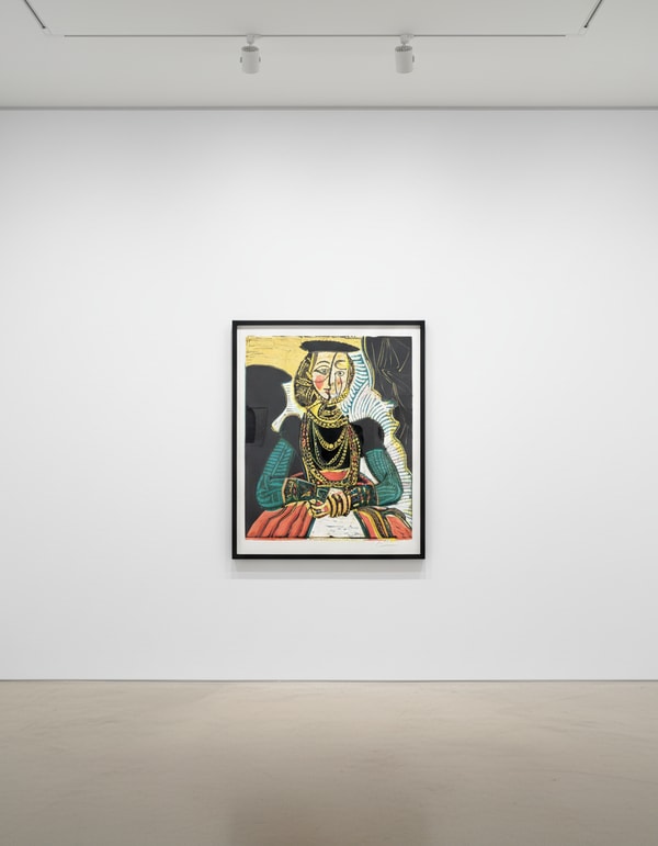 Pablo Picasso - Buste de Femme d'après Cranach le Jeune, (Bloch 859), 1958