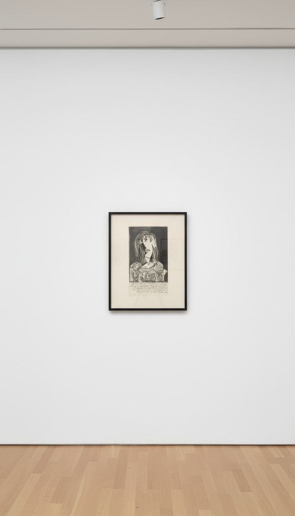 Pablo Picasso - Buste de Femme (Dora Maar) State IX (Bloch 308), 1938