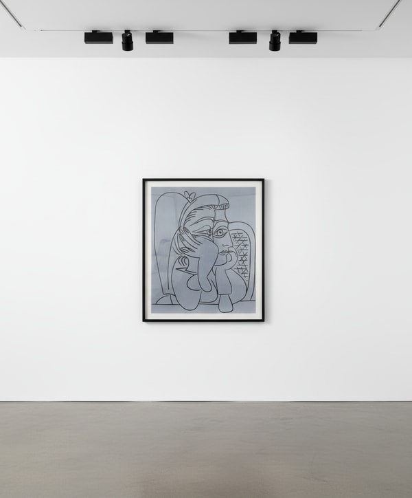 Pablo Picasso - Femme Accoudée (Bloch 922), 1959