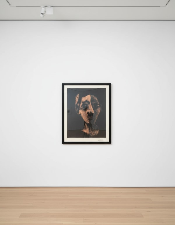 Pablo Picasso - Jacqueline au Bandeau, 1962, Linoleum Cut on Arches Wove Paper.