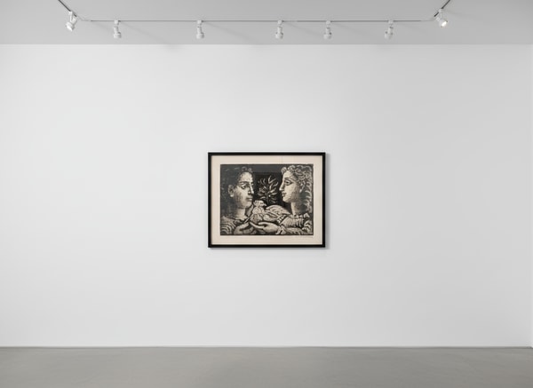 Pablo Picasso - Jeunesse, 1950, Lithograph on Arches paper, with full margins
Signed and numbered in pencil