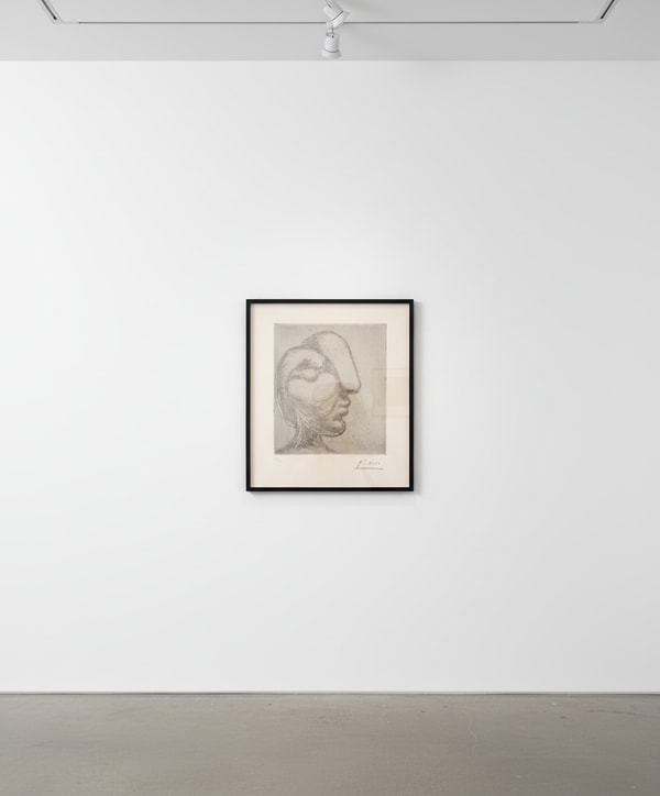 Pablo Picasso - Tete de Femme, 1933, Bloch 256
Etching on copper
Signed “Picasso” in bold, thick pencil in the lower right