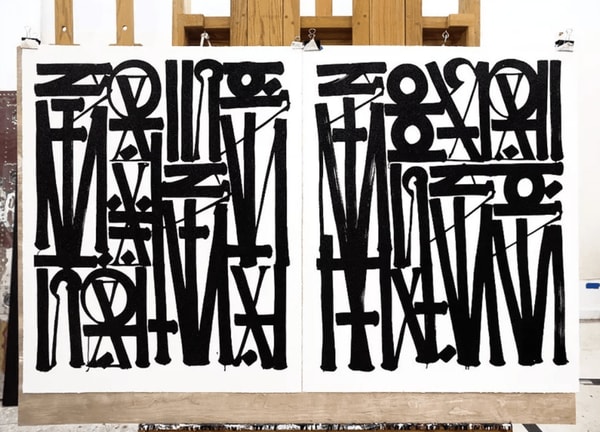 Retna - Say My Name, So You Can See Me,, 2017, Signed, named and numbered by the artist.
1-color lithograph printed with M...