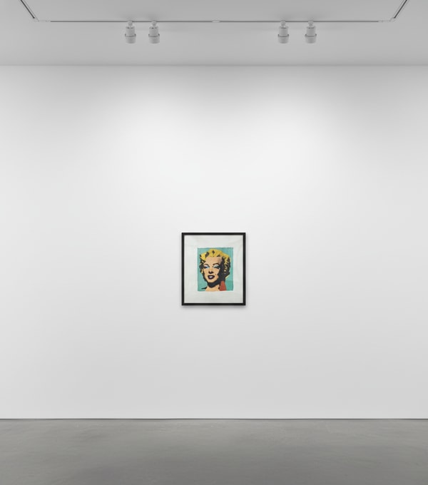 Andy Warhol Marilyn 1962 Aqua