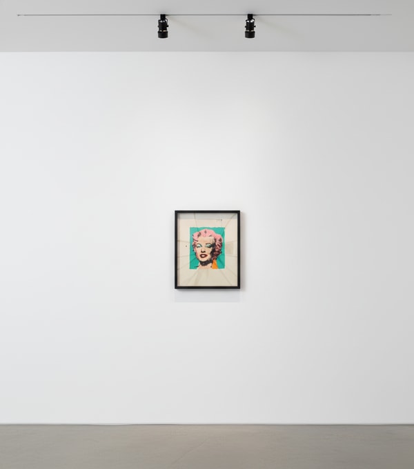 Richard Pettibone - Andy Warhol Marilyn 1962 Teal, 1978, Synthetic polymer paint and silkscreen inks on canvas