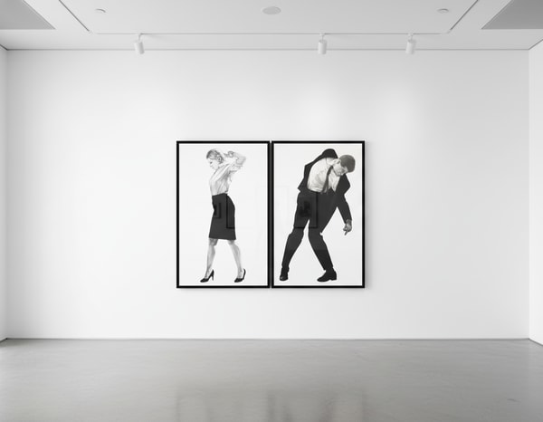Robert Longo - Cindy and Max, 2002