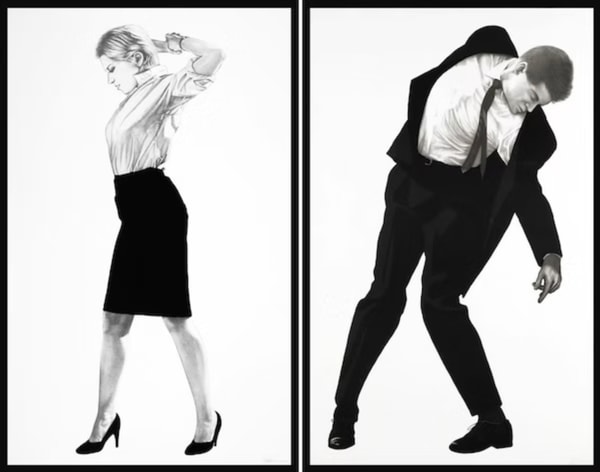 Robert Longo - Cindy and Max, 2002