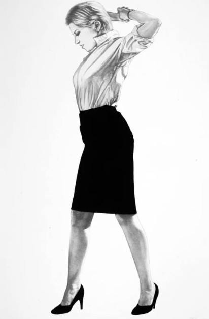 Robert Longo - Cindy, 2002