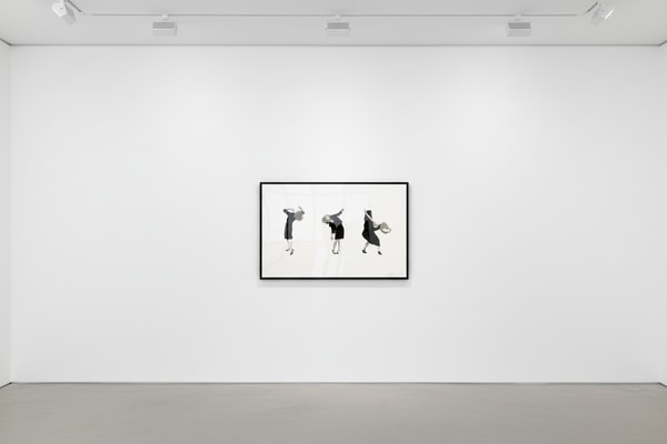 Robert Longo - Men In The Cities III, 1990, Screen print
