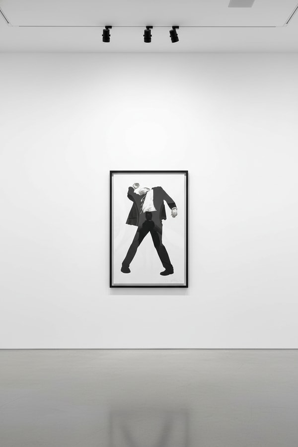 Robert Longo - Rick, 1994, Lithograph