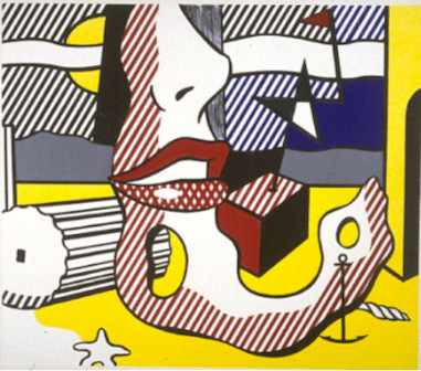 Roy Lichtenstein - A Bright Night, Surrealist Series, (C. 155), 1978