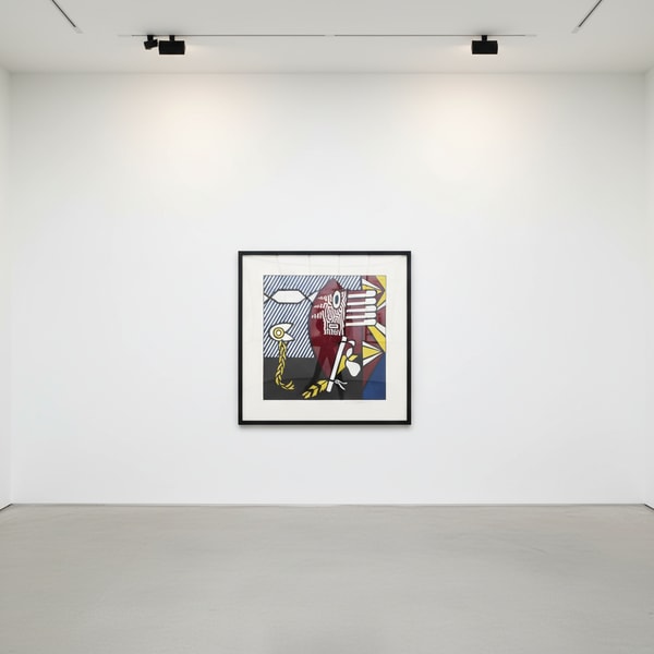 Roy Lichtenstein - American Indian Theme I (C. 160), 1980