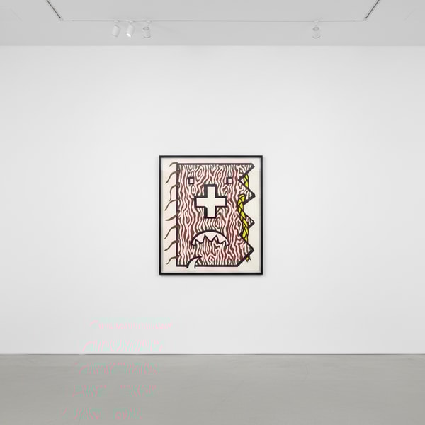 Roy Lichtenstein - American Indian Theme IV (C. 163), 1990