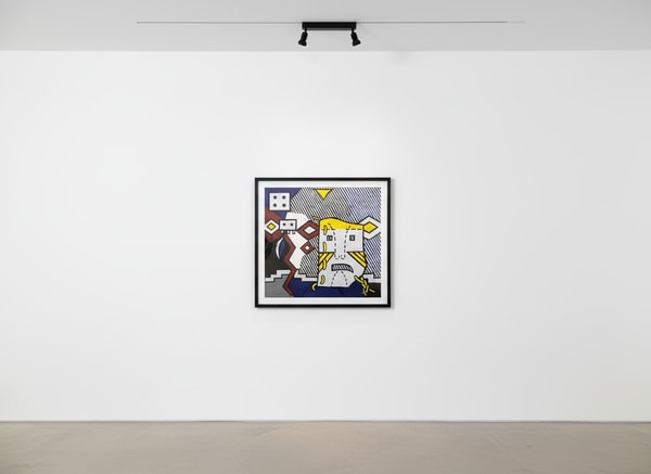 Roy Lichtenstein - American Indian Theme V (C. 164), 1980