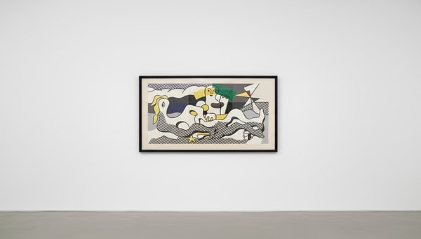 Roy Lichtenstein - At The Beach (C. 156) , from The Surrealist Series, 1978
