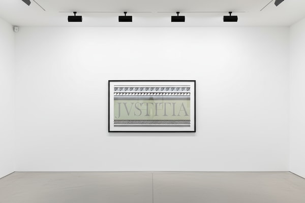 Roy Lichtenstein - Entablature XA (C. 148), 1976, Screen print , lithograph and collage with embossing