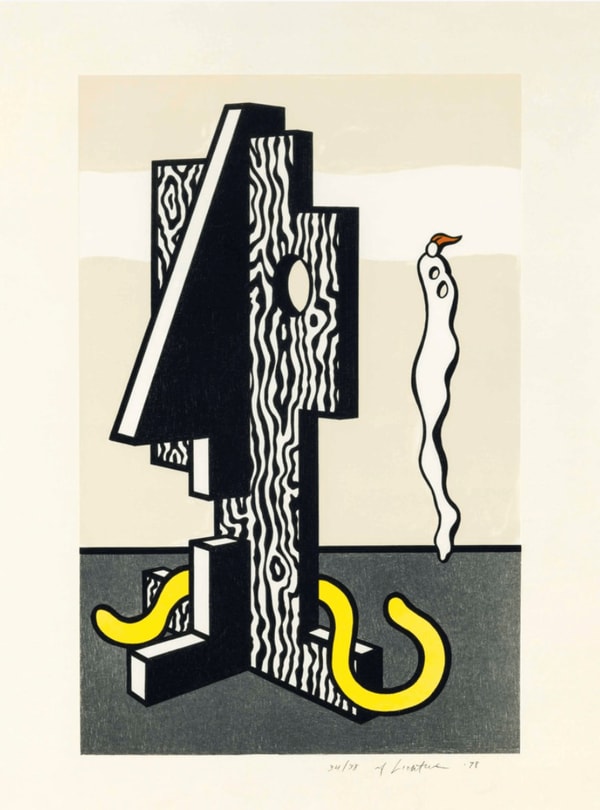 Roy Lichtenstein - Figures , from Surrealist Series (C. 157), 1978