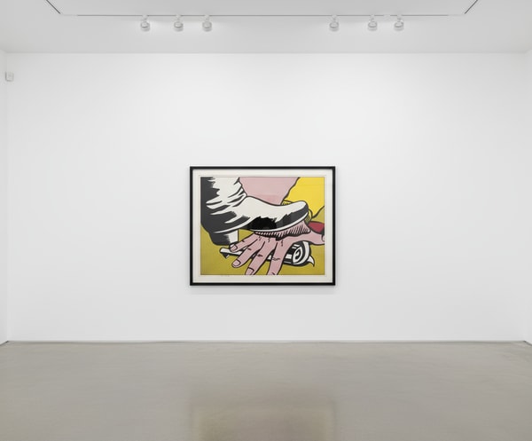 Roy Lichtenstein - Foot And Hand (C. II 4), 1964, Offset lithograph on lightweight, white wove paper