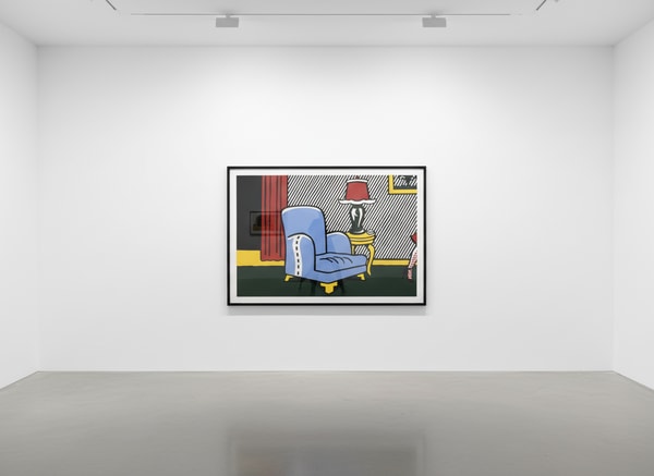 Roy Lichtenstein - La Sortie (C. 248), from Interiors, 1990-91
