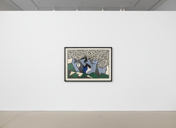 Roy Lichtenstein - Morton A Mort (C. 178), from Expressionist Woodcut Series, 1989, Woodcut