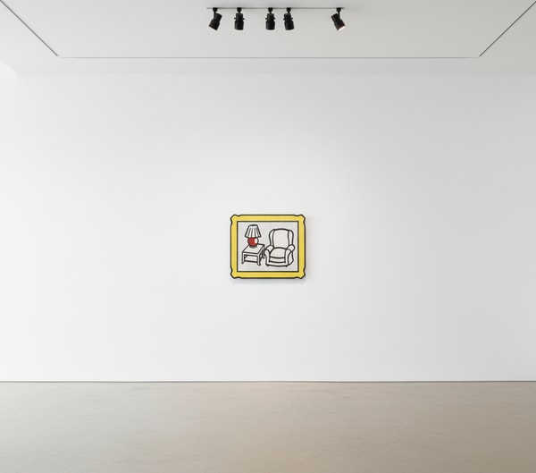 Roy Lichtenstein - Red Lamp (C. 279), 1992, Lithograph