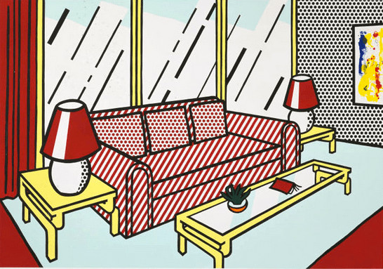 Roy Lichtenstein - Red Lamps (C. 251), 1990-91