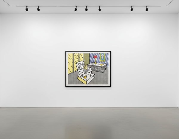 Roy Lichtenstein - The Den (C. 249) , from Interiors, 1990-91