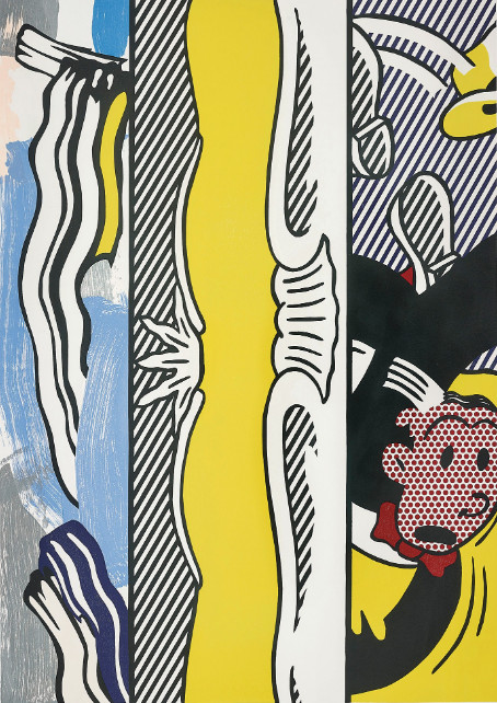 Roy Lichtenstein - Two Paintings : Dagwood (C. 207), 1984