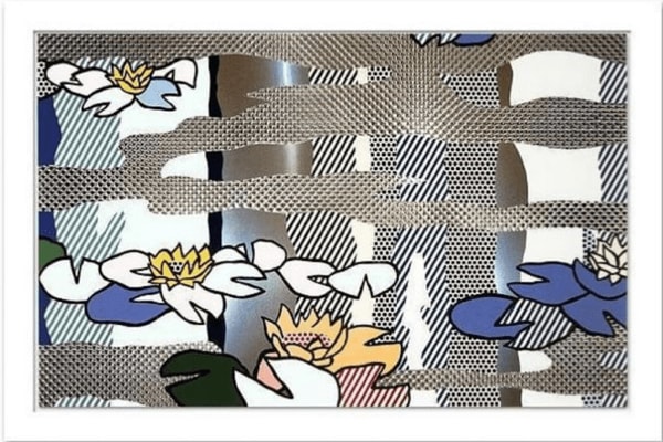 Roy Lichtenstein - Water Lily Pond with Reflections (C.264), 1992