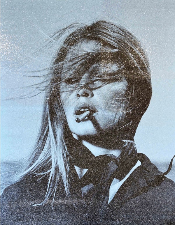 Russell Young - Bardot Supreme (Provence Blue), 2025