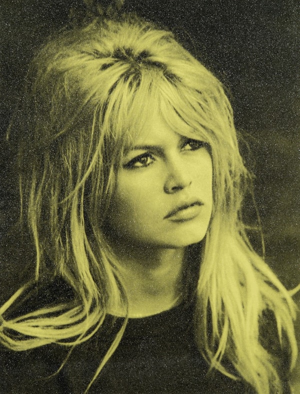 Russell Young - Brigitte Bardot Flash Yellow, 2017