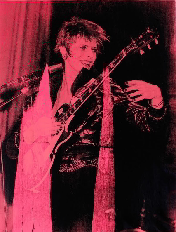 Russell Young - David Bowie Pink and Black, 2008