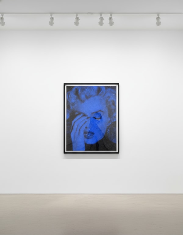 Marilyn Crying (California) Half Moon Blue