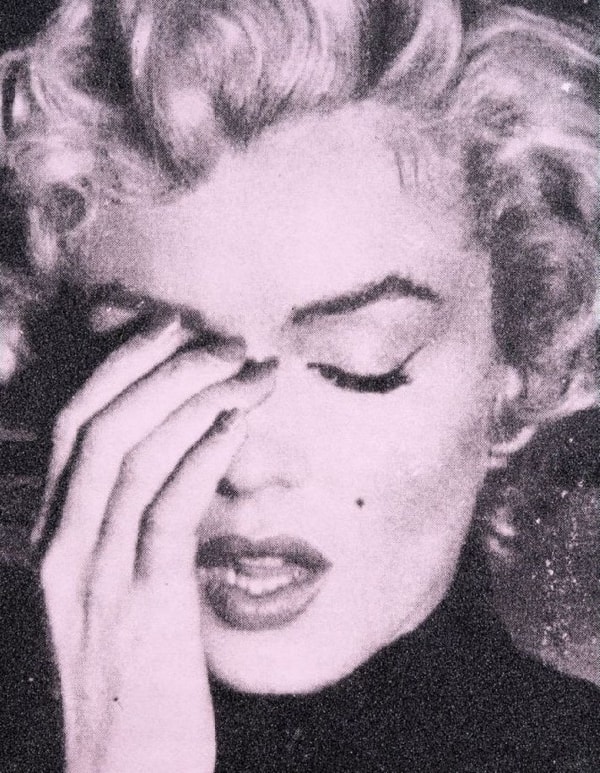 Russell Young - MARILYN CRYING DIAMOND (DREAMLAND), 2024