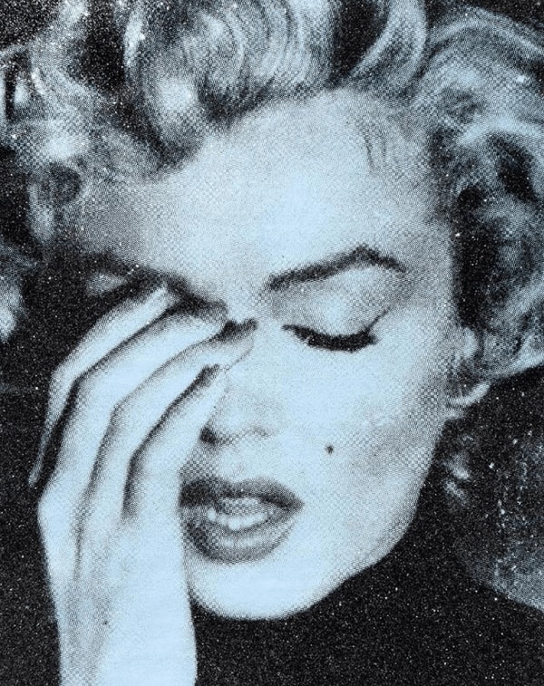 Marilyn Crying Siren Blue