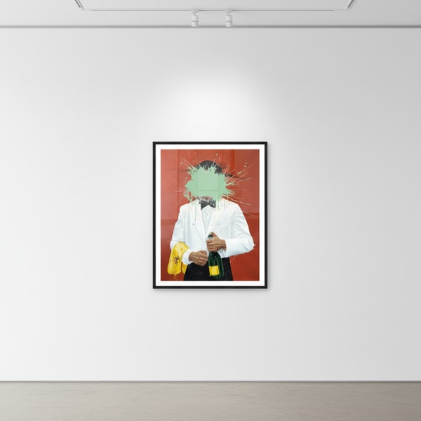 Sage Barnes - After Hours (Light Green) Hand Embellished Print, 2023