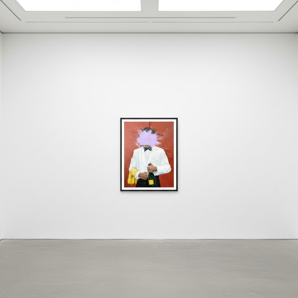 Sage Barnes - After Hours (Lilac) Hand Embellished Print, 2023