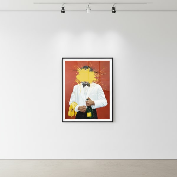 Sage Barnes - After Hours (Yellow) Hand Embellished Print, 2023